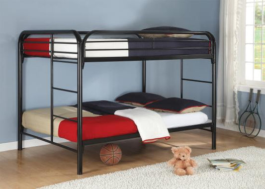 Morgan Full over Full Bunk Bed Black