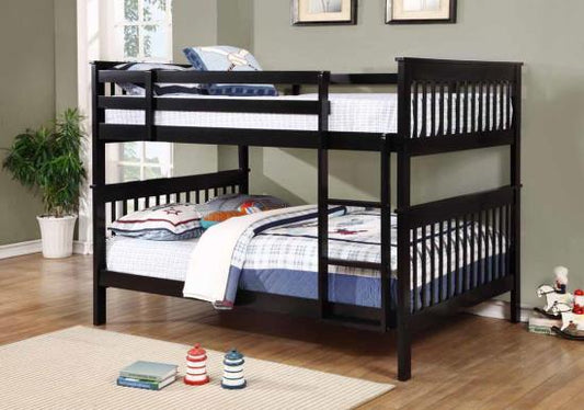 Chapman Full over Full Bunk Bed Black