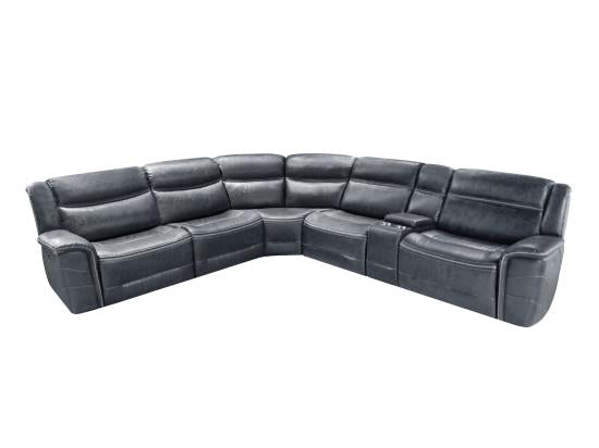 Bluefield 6-piece Modular Motion Sectional Charcoal