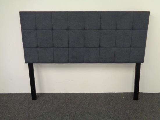 Fairfield Full Upholstered Panel Bed Dark Grey