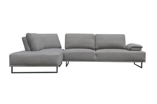 Arden 2-piece Adjustable Back Sectional Taupe
