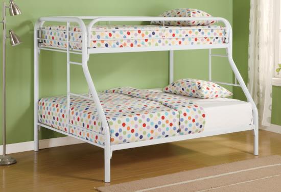 Morgan Twin over Full Bunk Bed White