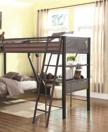 Meyers Twin Loft Add-on Black and Gunmetal