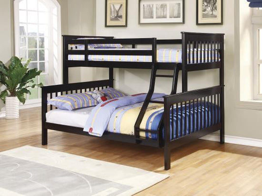 Chapman Twin over Full Bunk Bed Black