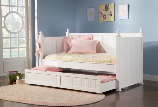 Dobson Twin Daybed with Trundle White