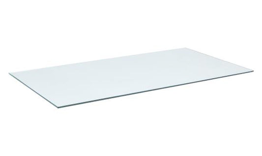 Rectangular Glass Table Top Clear