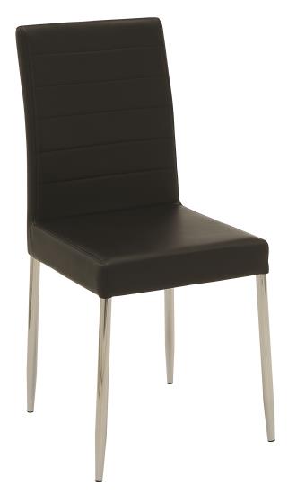 Matson Upholstered Dining Chairs Black (Set of 4)