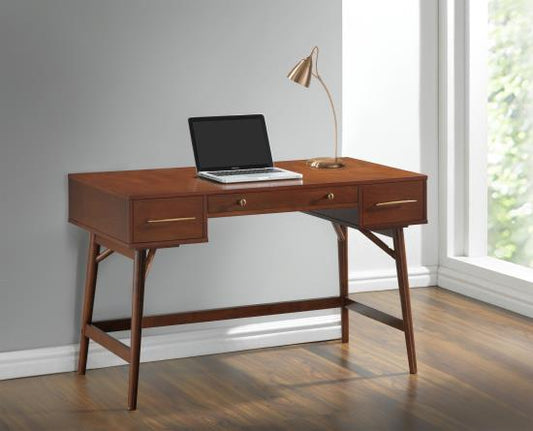 Mugga 3-drawer Writing Desk Walnut