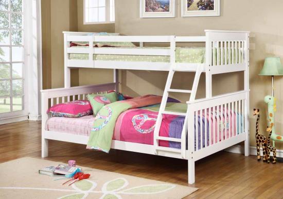 Chapman Twin over Full Bunk Bed White