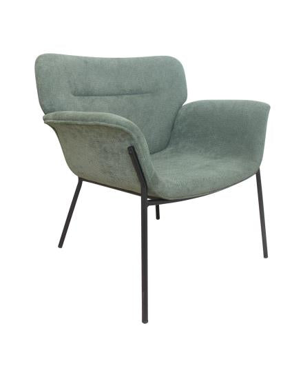 Davina Upholstered Flared Arms Accent Chair Ivy