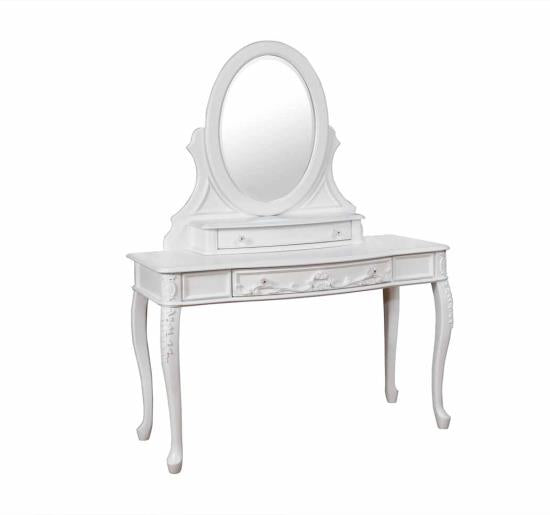 Caroline Vanity Mirror White