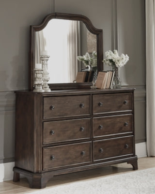 Adinton Dresser and Mirror