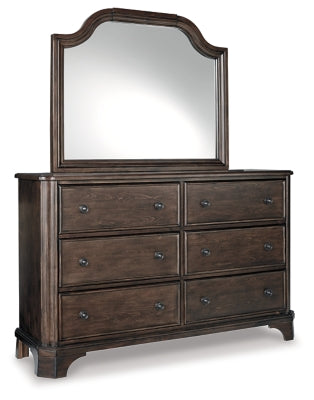 Adinton Dresser and Mirror