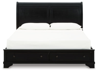 Chylanta King Sleigh Storage Bed – The Marketplace By Set The Stage