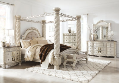 Cassimore King Poster Bed with Canopy