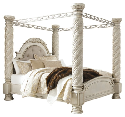 Cassimore King Poster Bed with Canopy