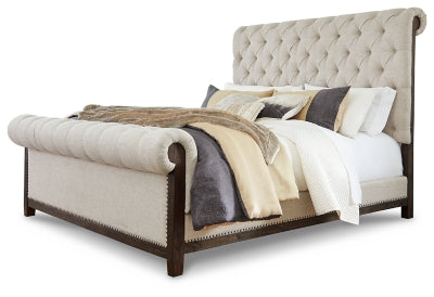 Hillcott King Upholstered Bed – The Marketplace By Set The Stage