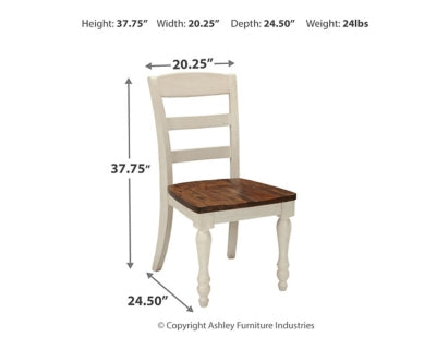 Ashley marsilona dining online table