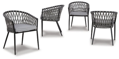 Palm Bliss Outdoor Dining Chair (Set of 4)