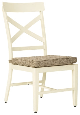 Preston Bay Armless Chair with Cushion (Set of 2)