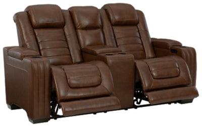 Backtrack Power Reclining Loveseat with Console